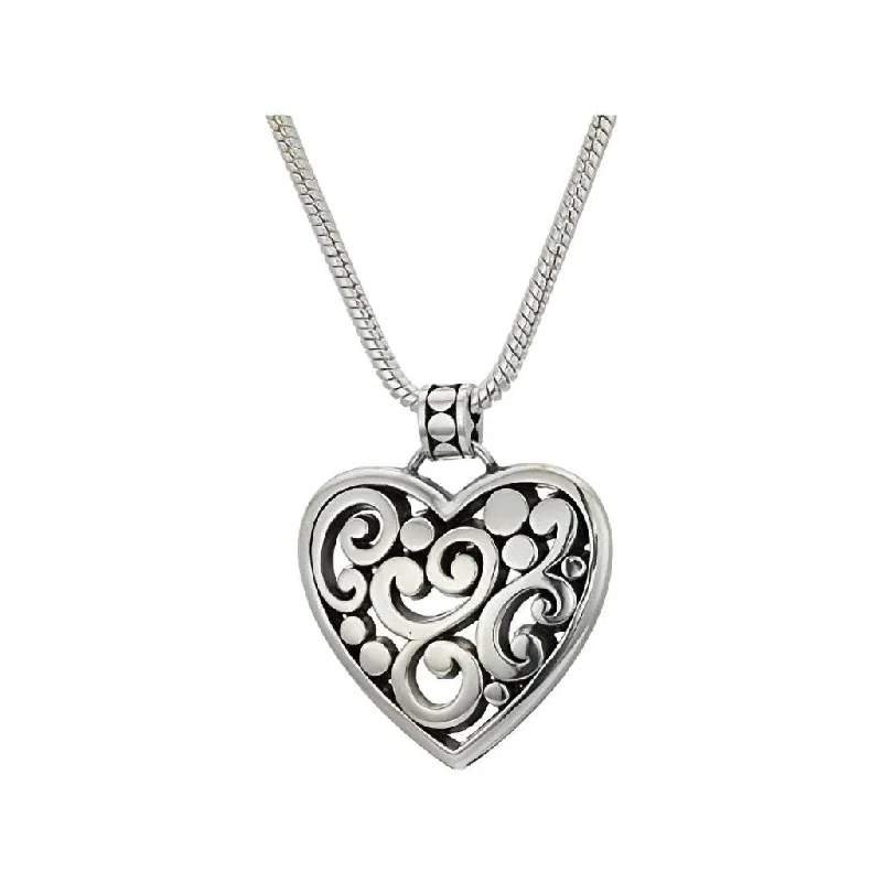 Ladies Necklaces for Sister Shine-Brighton : Contempo Heart Necklace