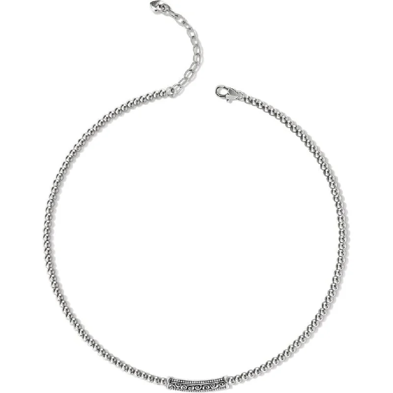 Ladies Necklaces Crafted Shine-Brighton - Mingle Adore Bar Collar Necklace