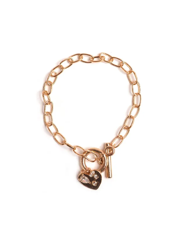 Ladies Bracelets for Office Shine-My Heart Bracelet