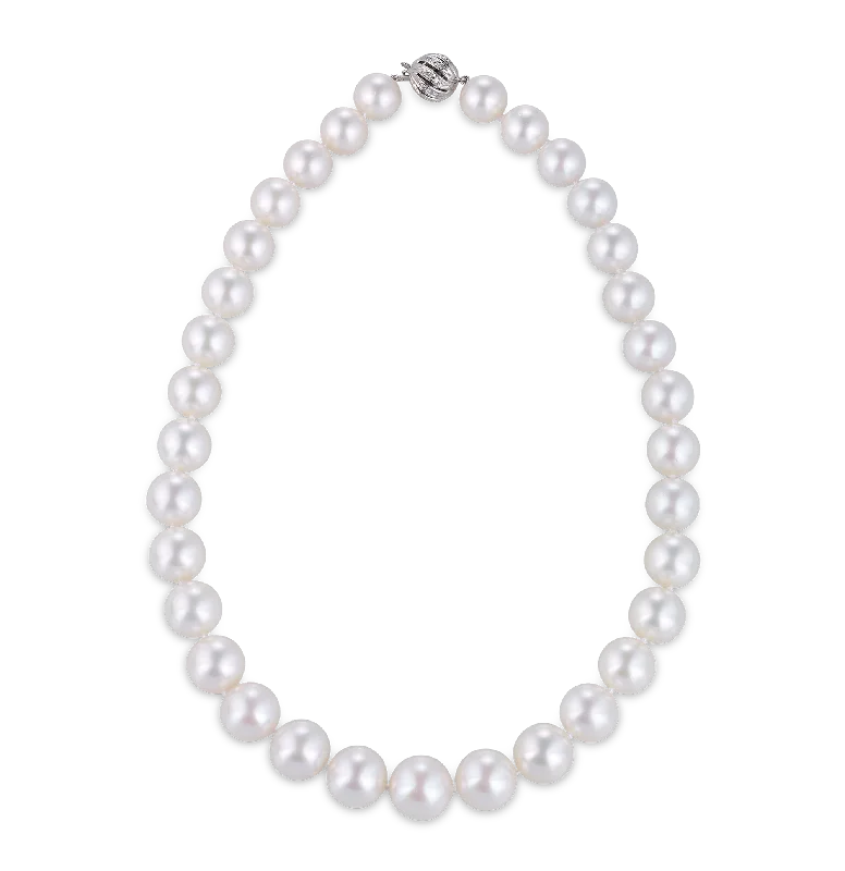 Ladies Necklaces with Sun Glow-South Sea Pearl Necklace