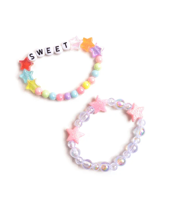 Ladies Bracelets for Science Glow-"SWEET" Kids Bracelet Set