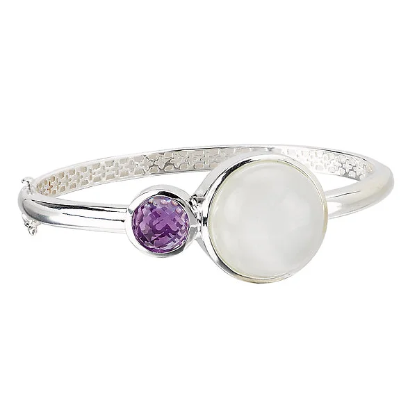 Ladies Bracelets with Bloom Spark-Ladies Fashion Bangle