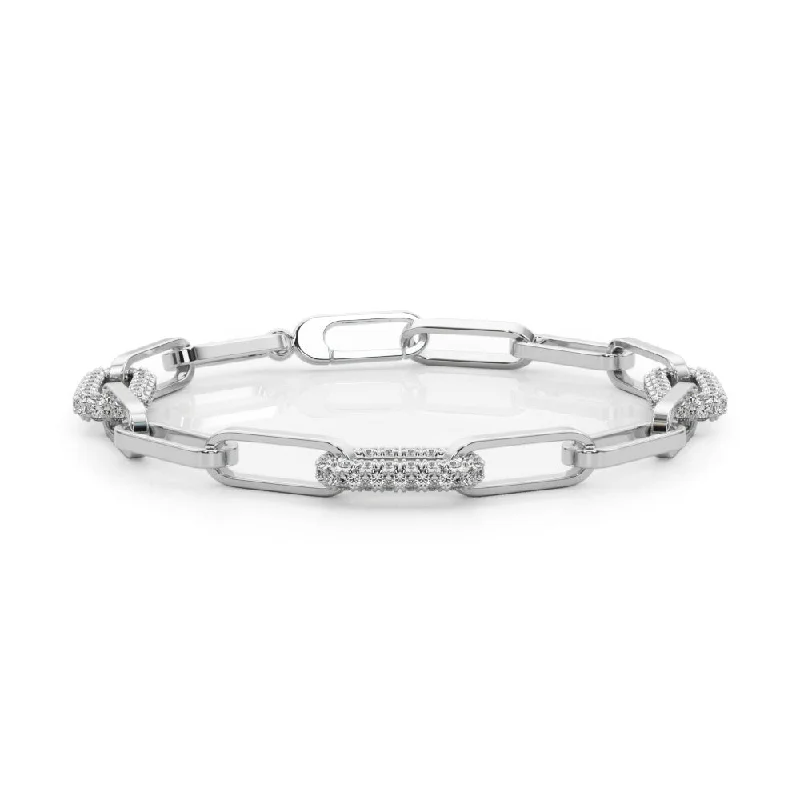 Ladies Bracelets with Hex Shine-Diamond Bracelet