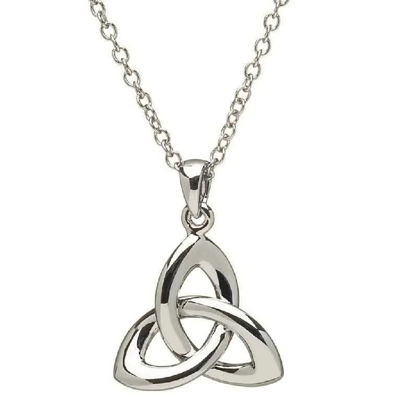 Ladies Necklaces with Lock Spark-Shanore : Celtic Trinity Knot Necklace